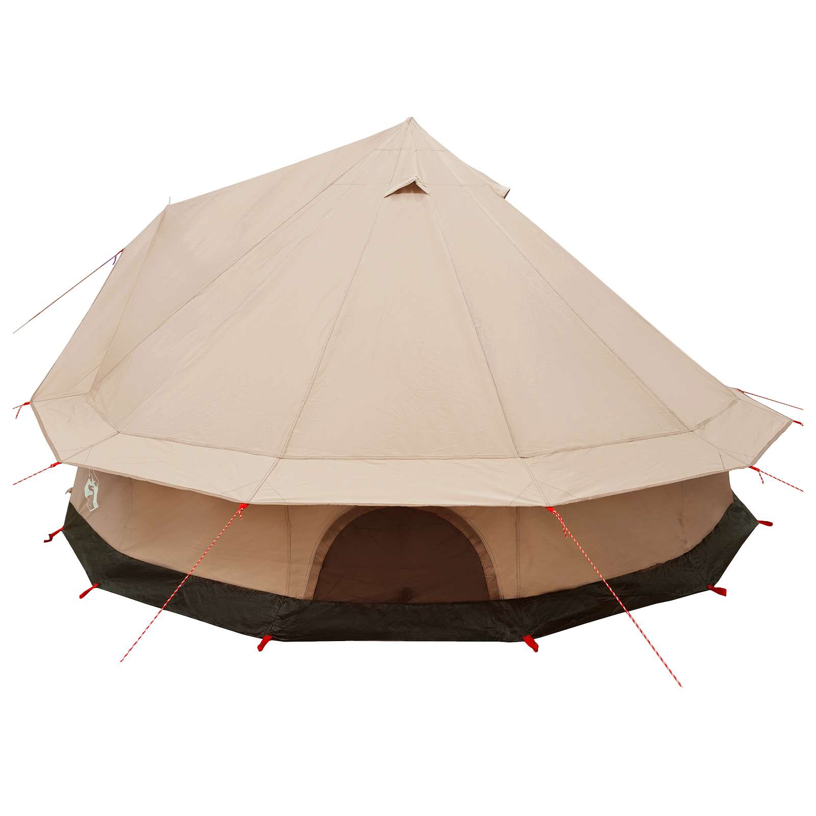 vidaXL Family Tent Cream 6-Person Polycotton