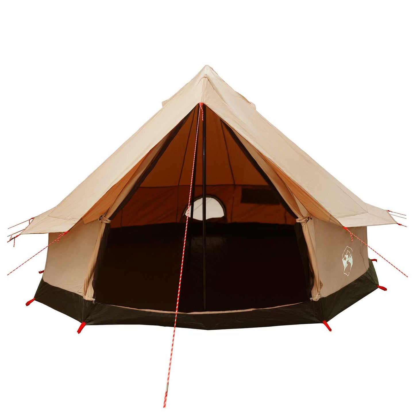 vidaXL Family Tent Cream 8-Person Polycotton