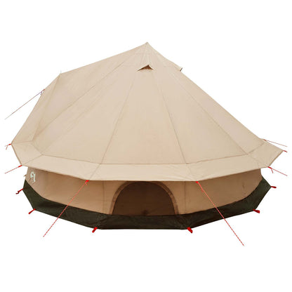 vidaXL Family Tent Cream 8-Person Polycotton