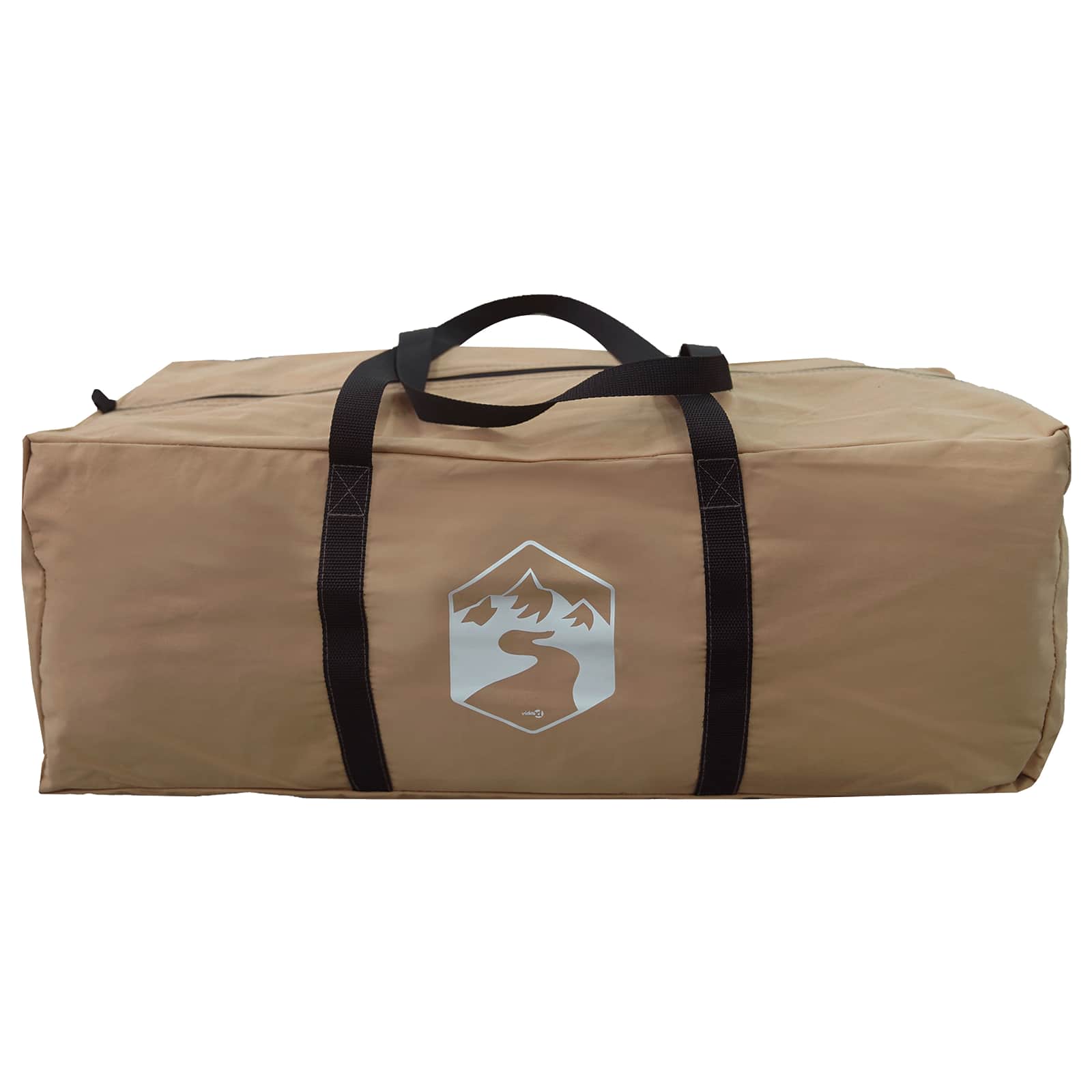 vidaXL Family Tent Brown 8-Person Polycotton