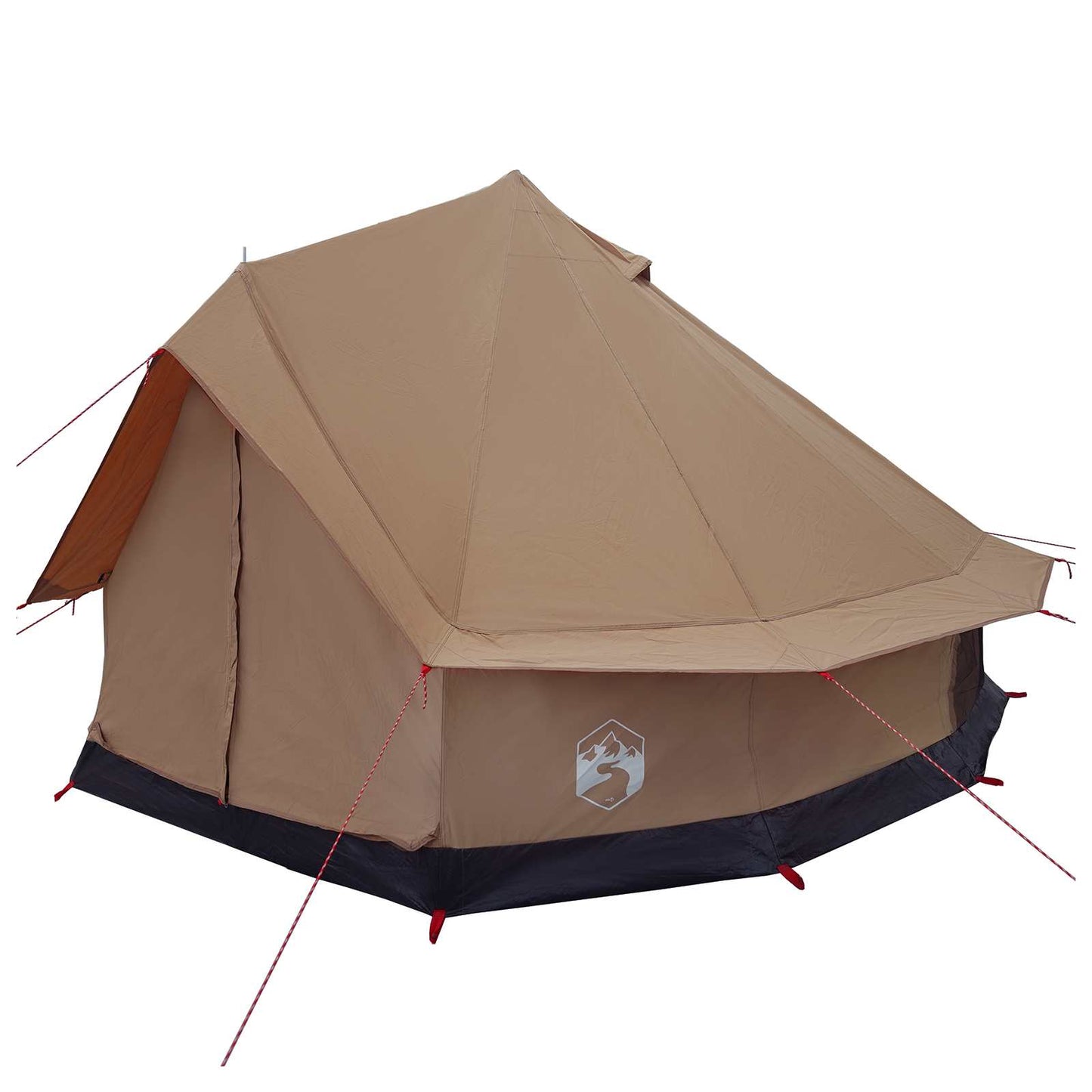 vidaXL Family Tent Brown 8-Person Polycotton