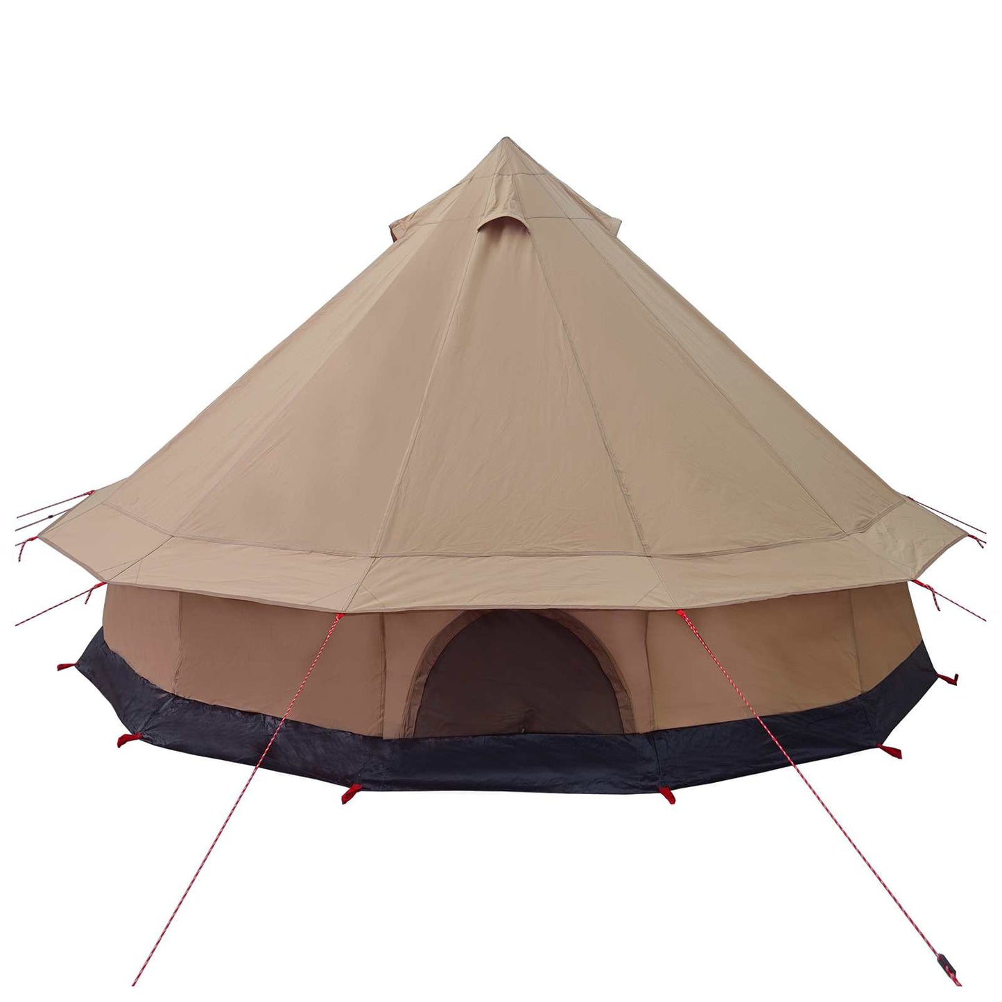 vidaXL Family Tent Brown 8-Person Polycotton