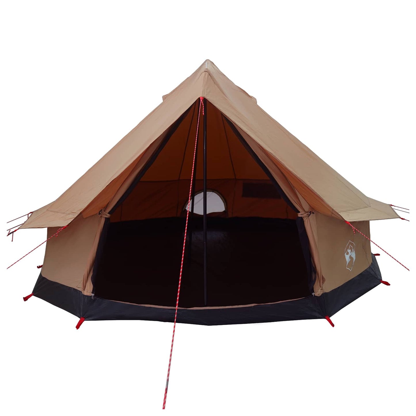 vidaXL Family Tent Brown 8-Person Polycotton