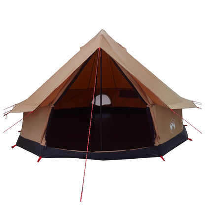 vidaXL Family Tent Brown 8-Person Polycotton