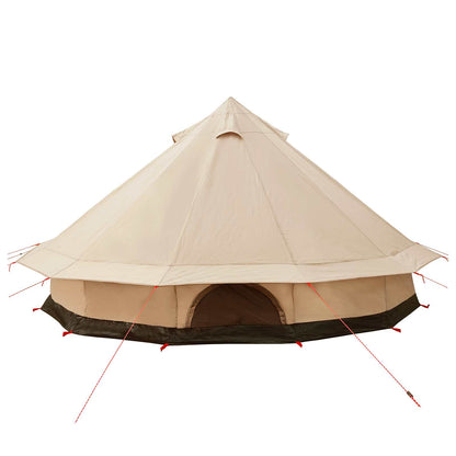 vidaXL Family Tent 10-Person Cream Polycotton