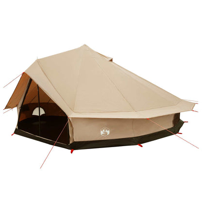 vidaXL Family Tent Cream 12-Person Polycotton