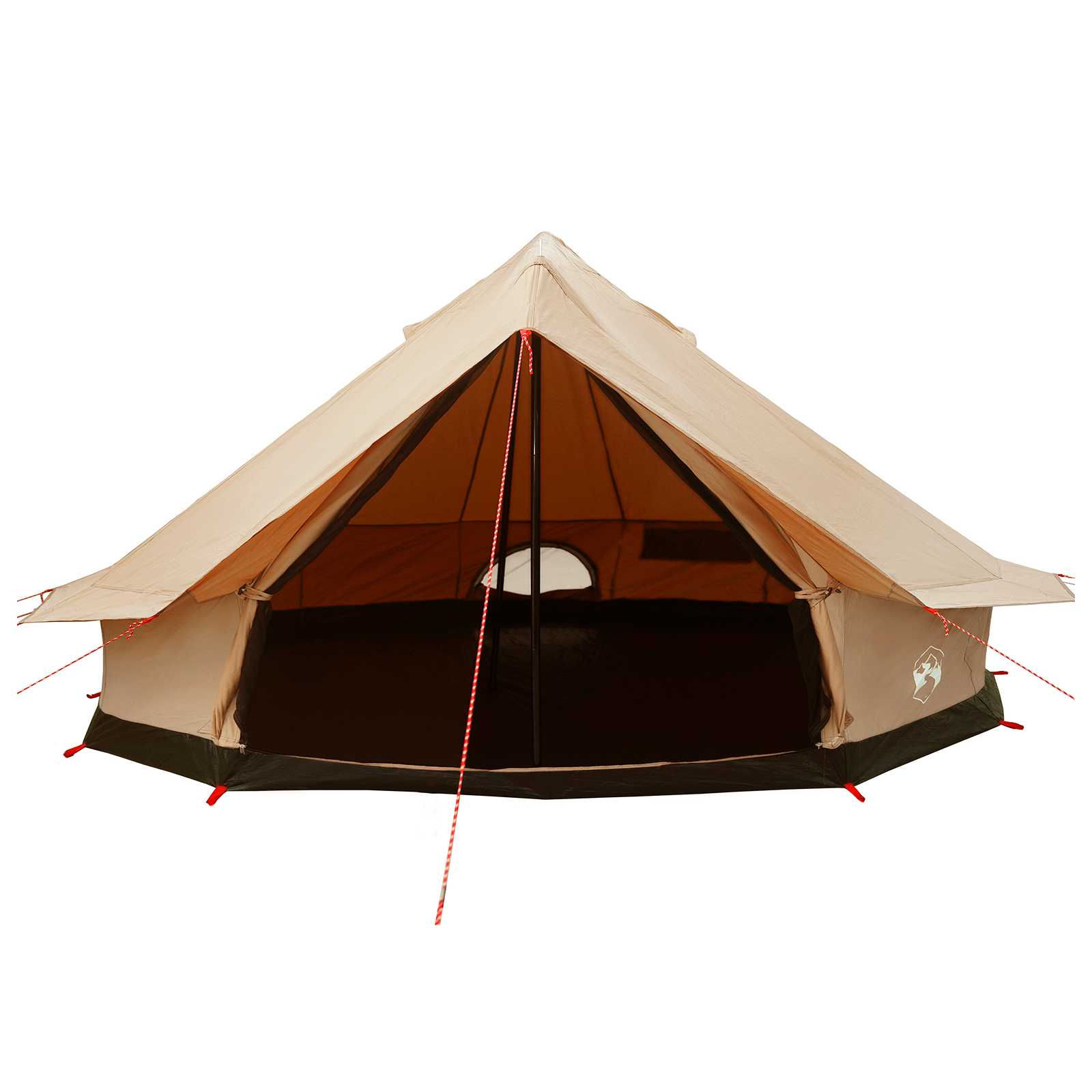 vidaXL Family Tent Cream 12-Person Polycotton