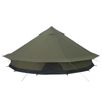 vidaXL Family Tent Army Green 12-Person Polycotton
