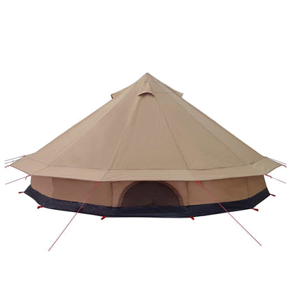 vidaXL Family Tent Brown 12-Person Polycotton