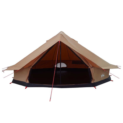 vidaXL Family Tent Brown 12-Person Polycotton