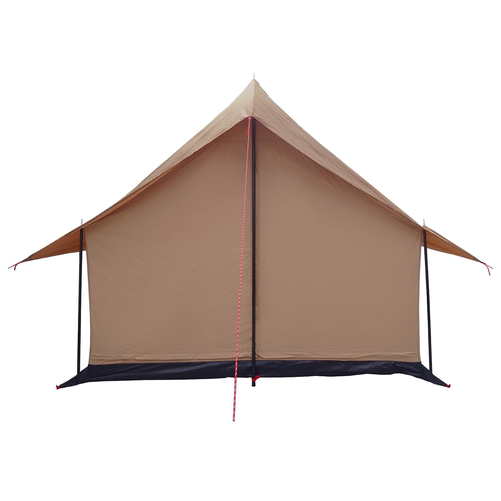 vidaXL Cabin Tent Brown 340 x 246 x 210 cm Polycotton