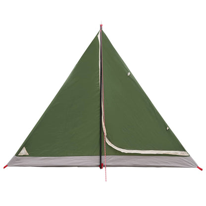 vidaXL Backpacking Tent 4-Person Green 185T Polyester with PU Coating - 40273