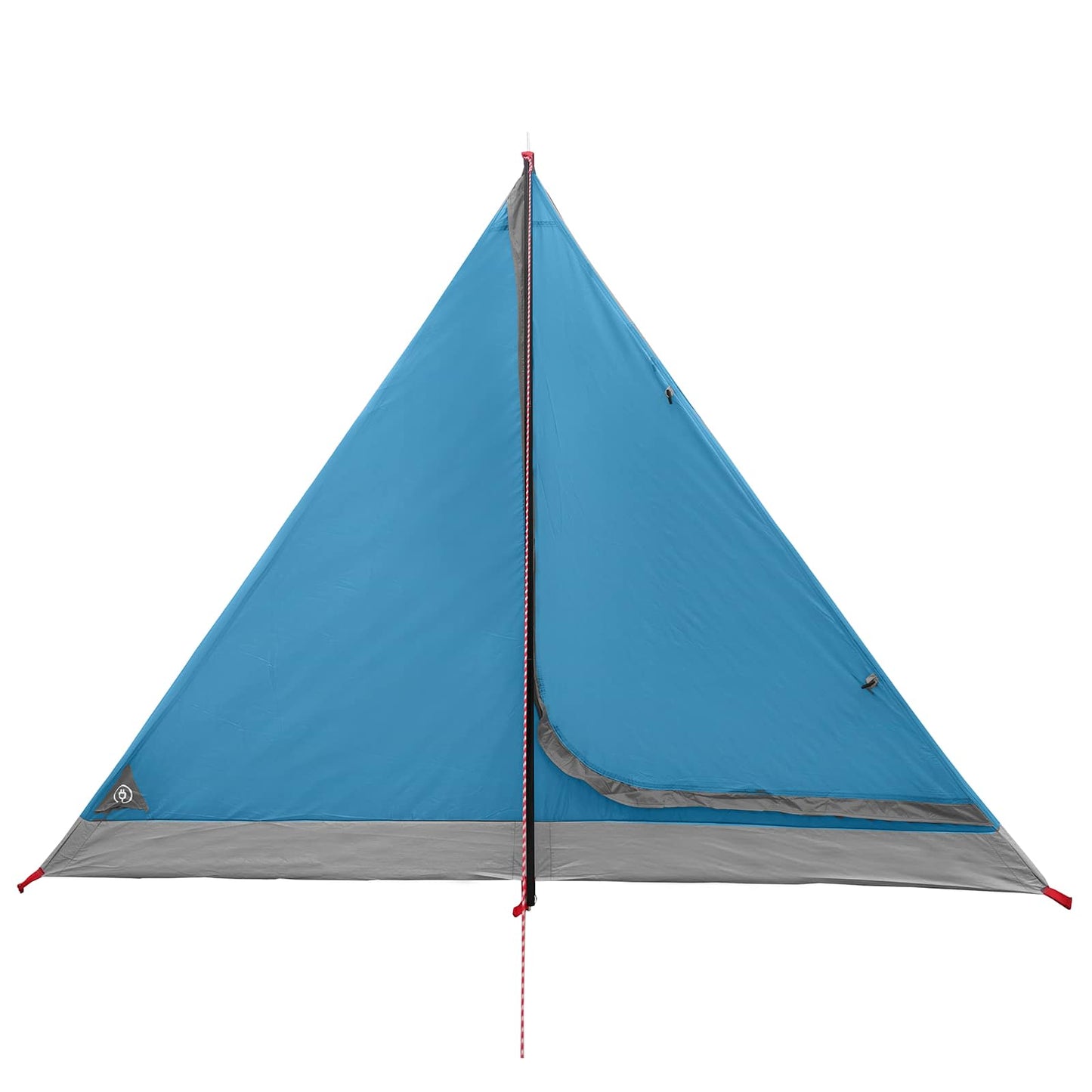 vidaXL Backpacking Tent 4-Person Blue 185T Polyester with PU Coating - 40280