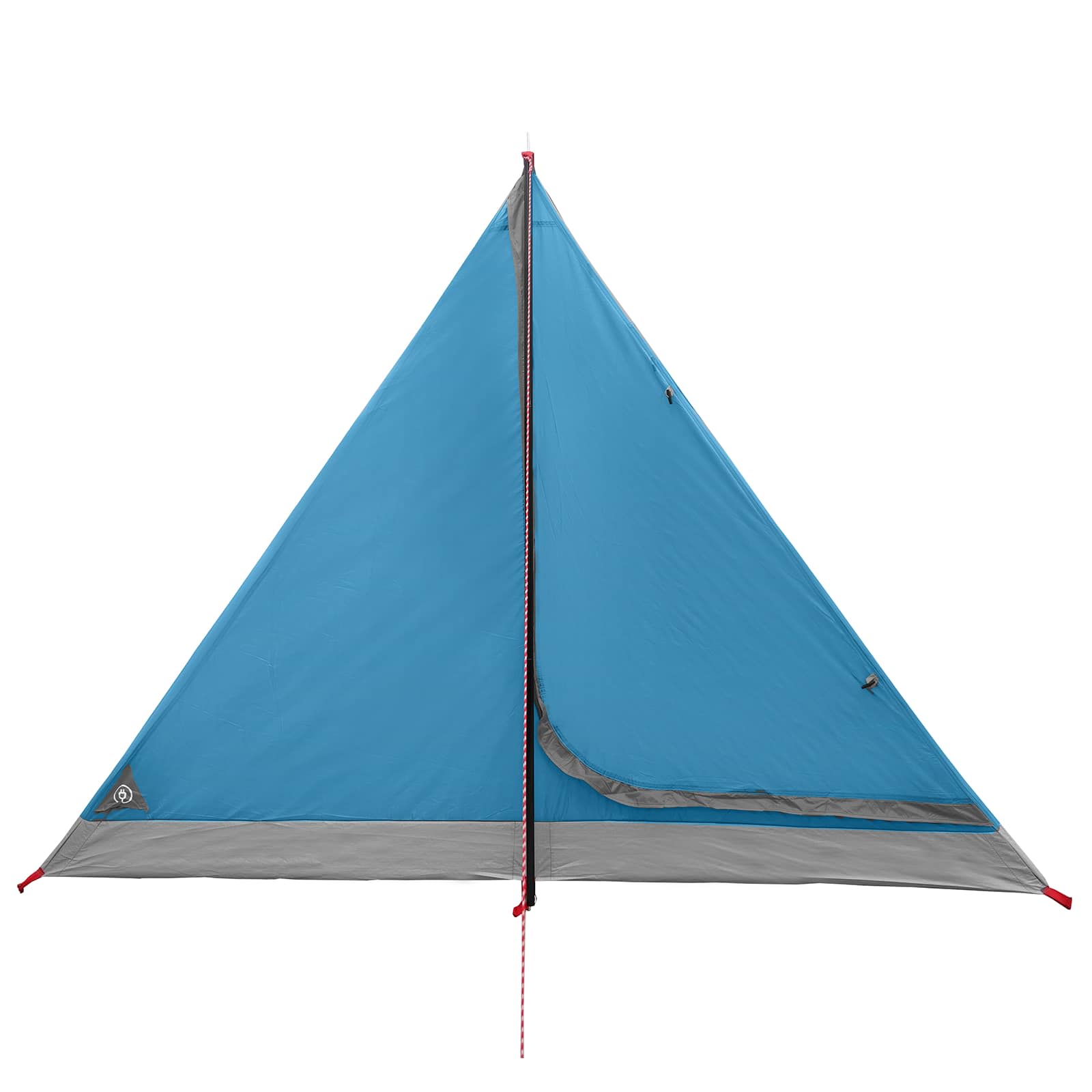vidaXL Backpacking Tent 4-Person Blue 185T Polyester with PU Coating - 40280