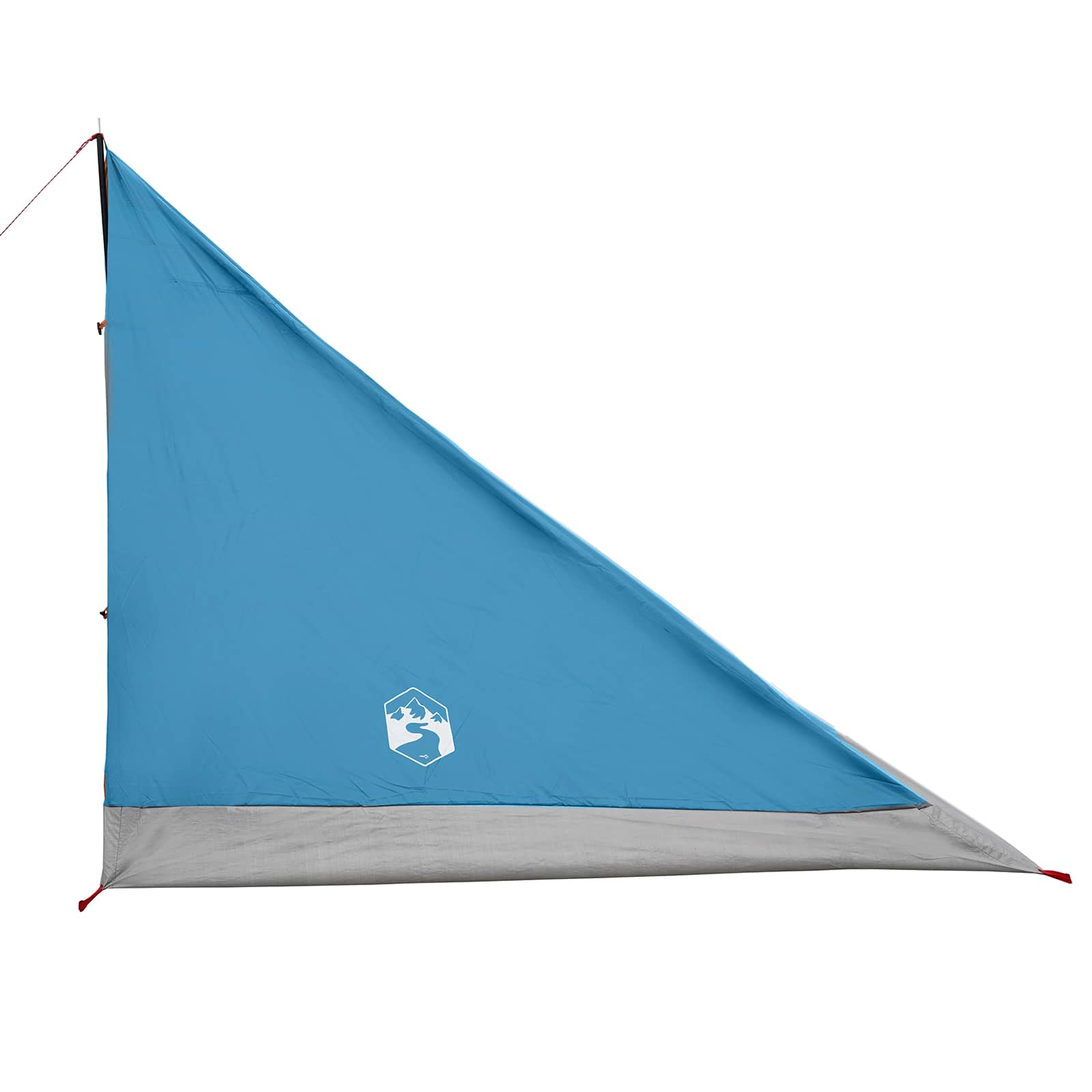 vidaXL Backpacking Tent 4-Person Blue 185T Polyester with PU Coating - 40280