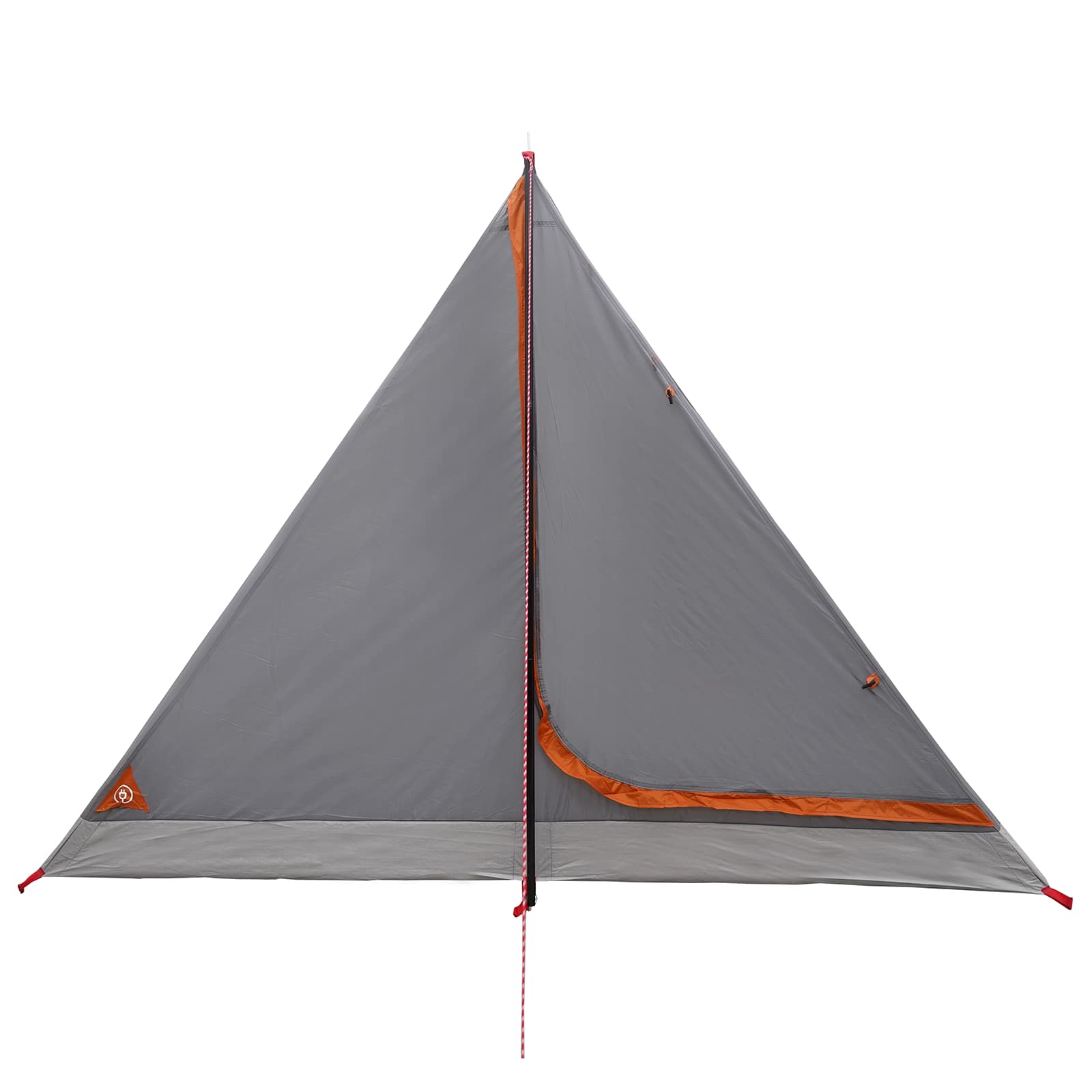 vidaXL Backpacking Tent 4-Person Grey and Orange - 40284
