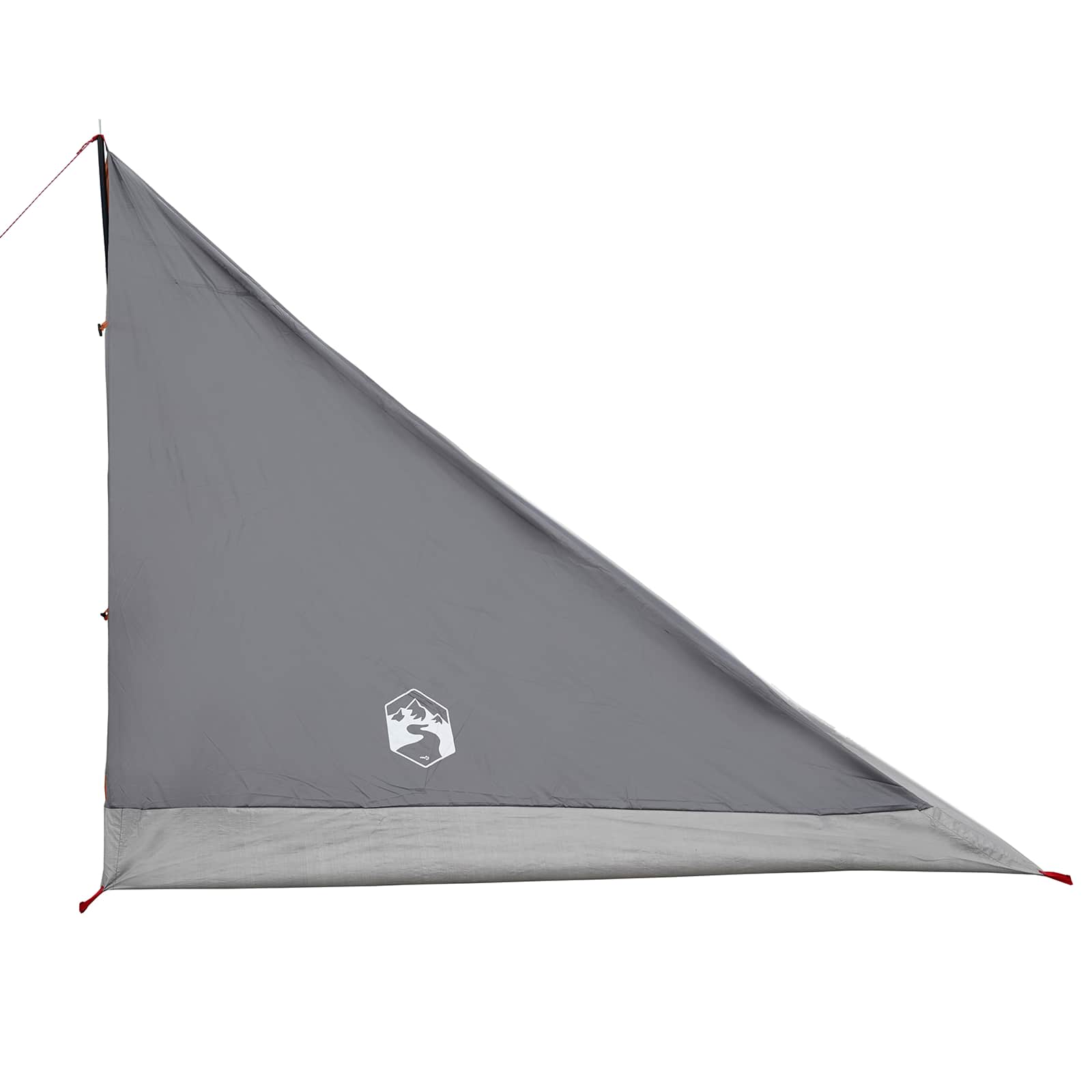vidaXL Backpacking Tent 4-Person Grey and Orange - 40284