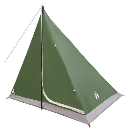 vidaXL Backpacking Tent 2-Person Green 185T Polyester with PU Coating - 40288