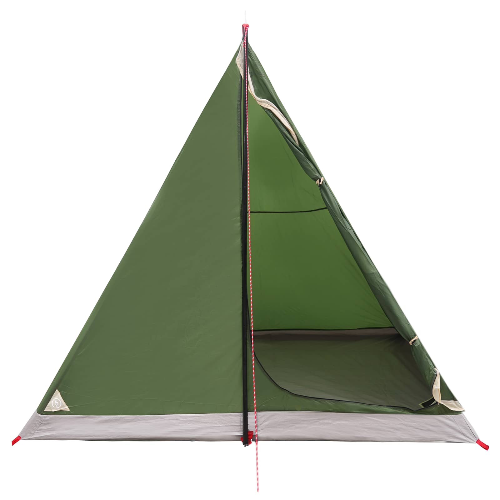 vidaXL Backpacking Tent 2-Person Green 185T Polyester with PU Coating - 40288