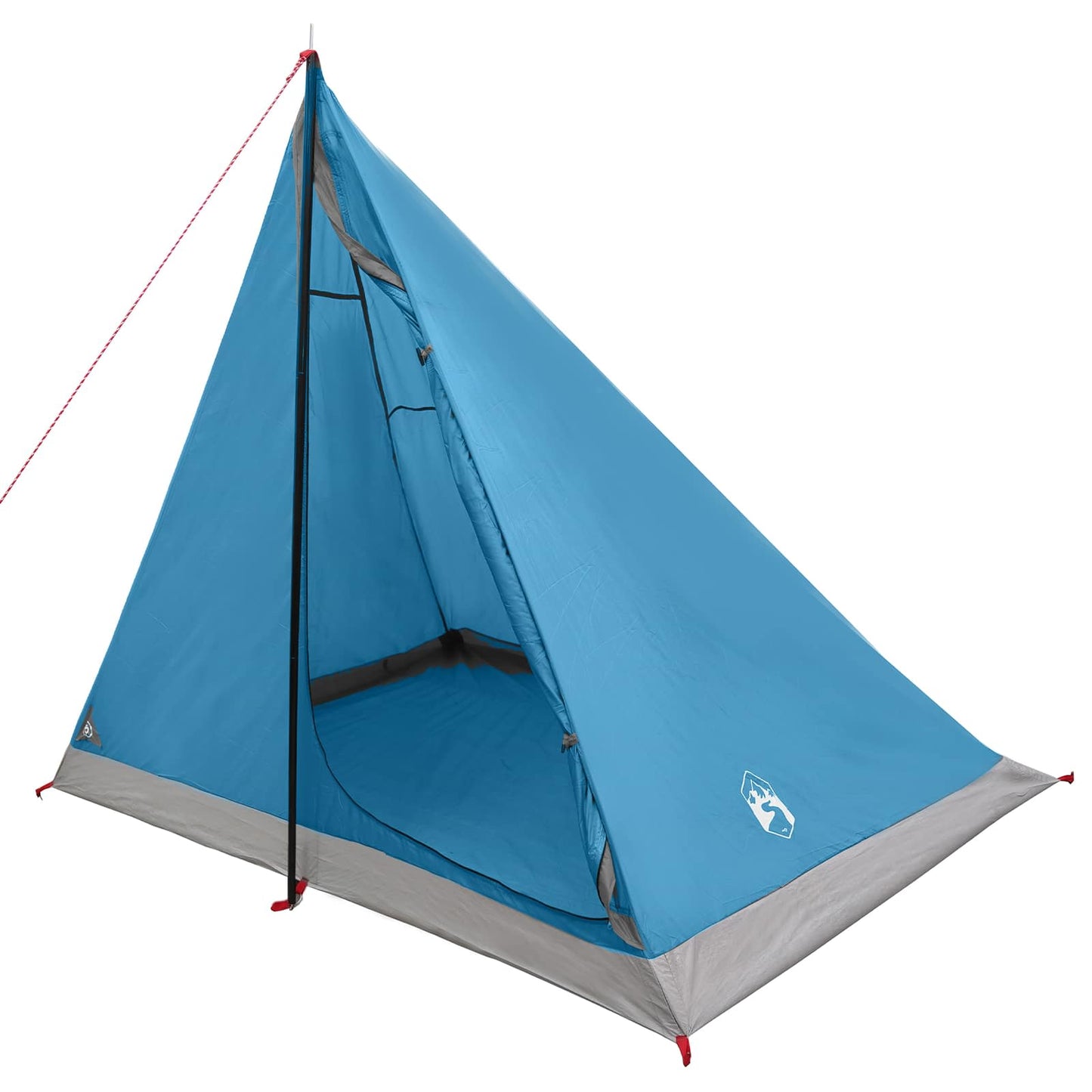 vidaXL Backpacking Tent 2-Person Blue 185T Polyester with PU Coating - 40297