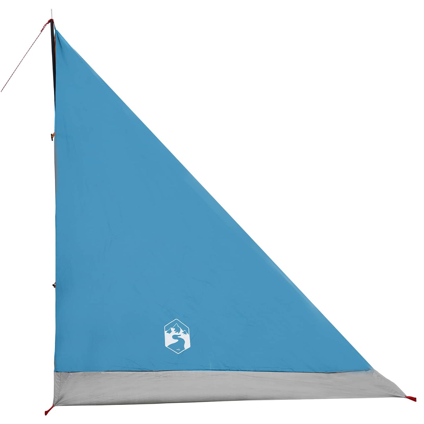 vidaXL Backpacking Tent 2-Person Blue 185T Polyester with PU Coating - 40297