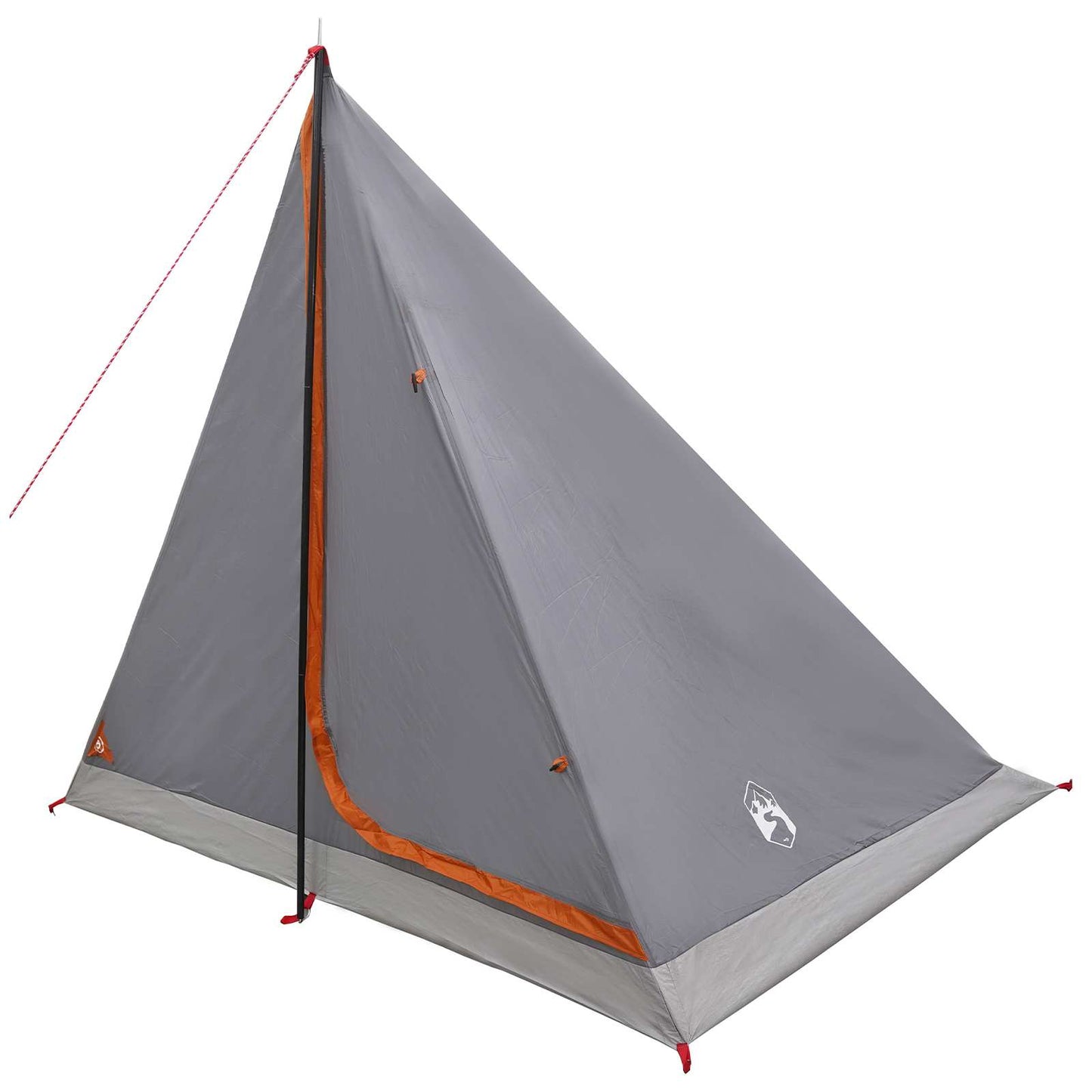 vidaXL Backpacking Tent 2-Person Grey and Orange - 40302