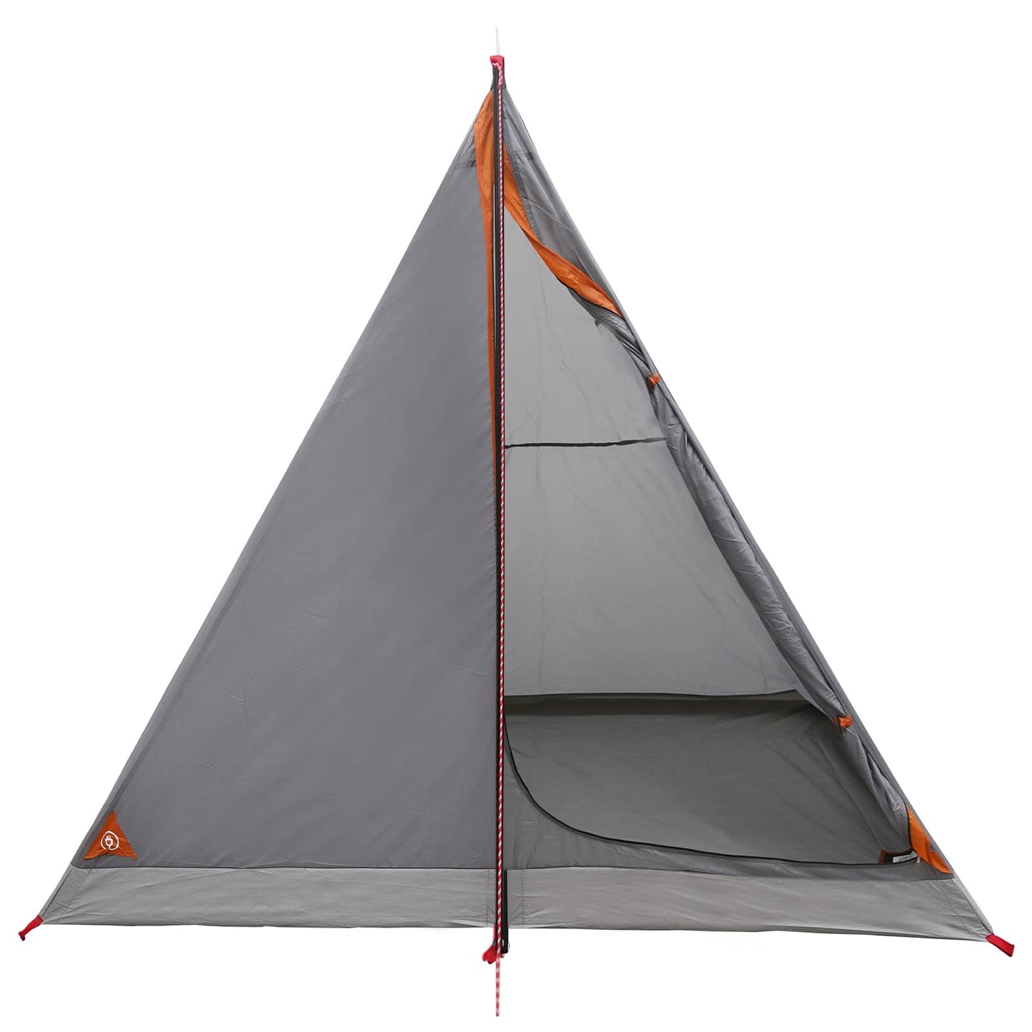 vidaXL Backpacking Tent 2-Person Grey and Orange - 40302
