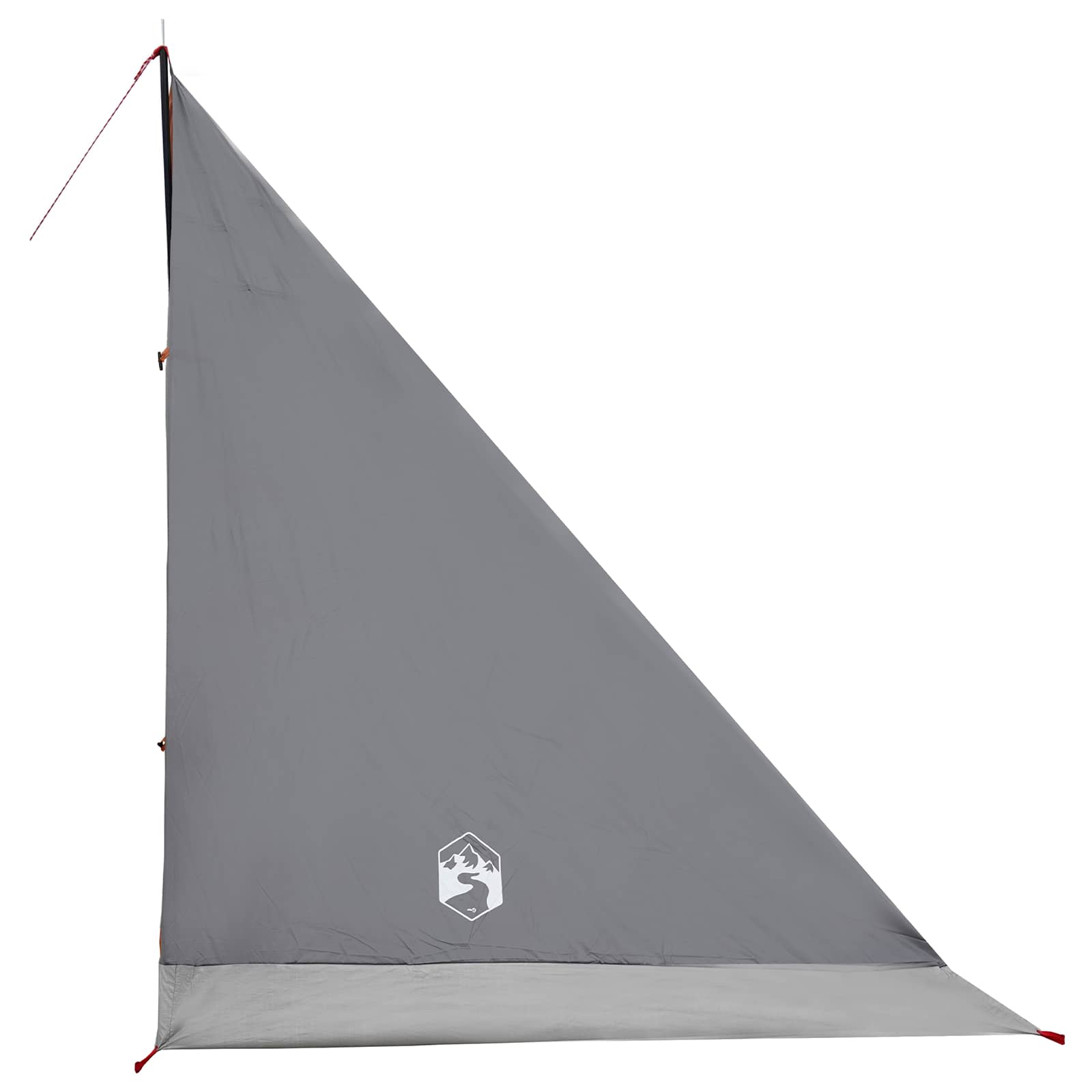 vidaXL Backpacking Tent 2-Person Grey and Orange - 40302