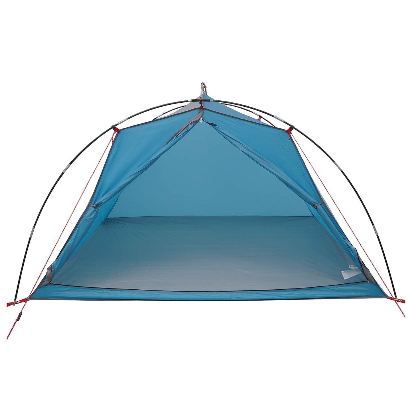 vidaXL Tunnel Tent 4-Person Blue 185T Polyester with PU Coating