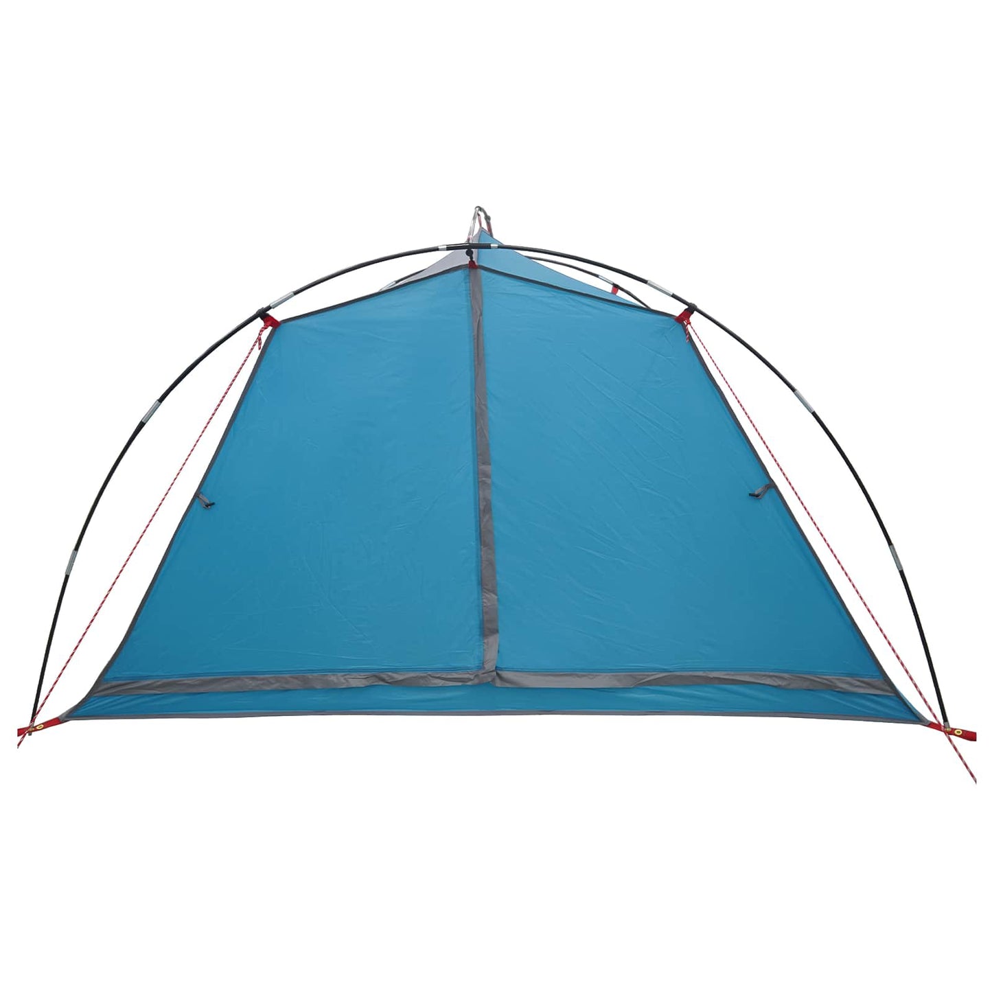 vidaXL Tunnel Tent 4-Person Blue 185T Polyester with PU Coating