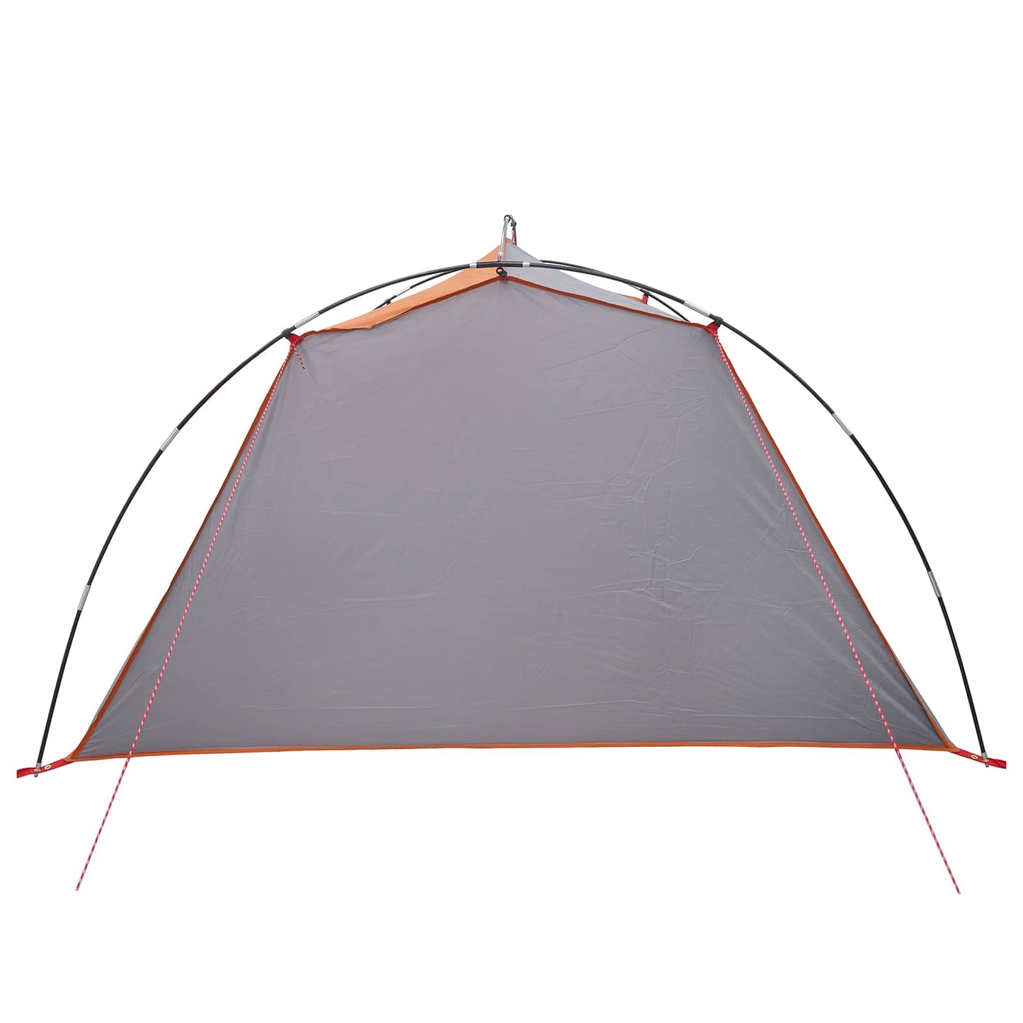 vidaXL Tunnel Tent 4-Person Grey and Orange