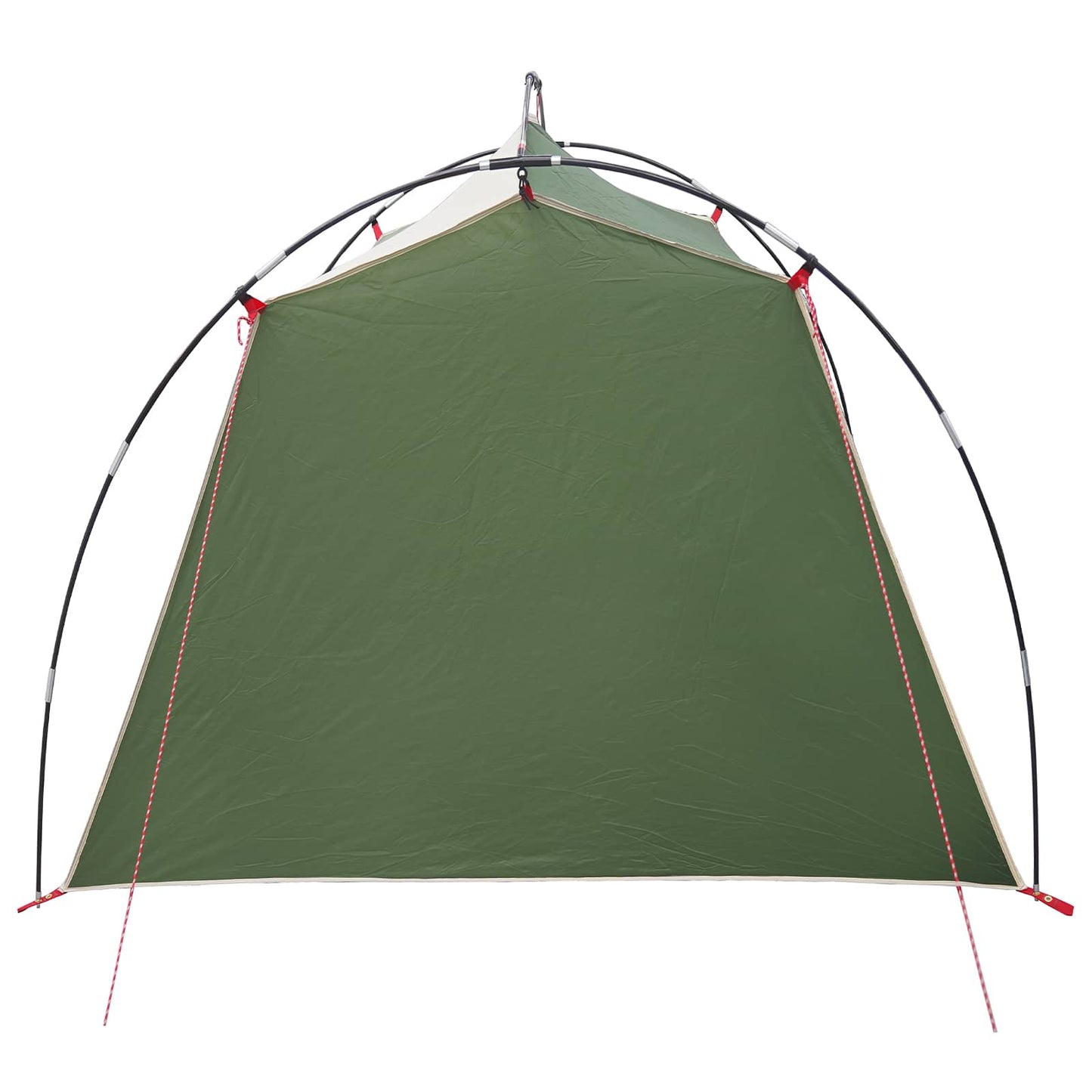 vidaXL Tunnel Tent 2-Person Green 185T Polyester with PU Coating