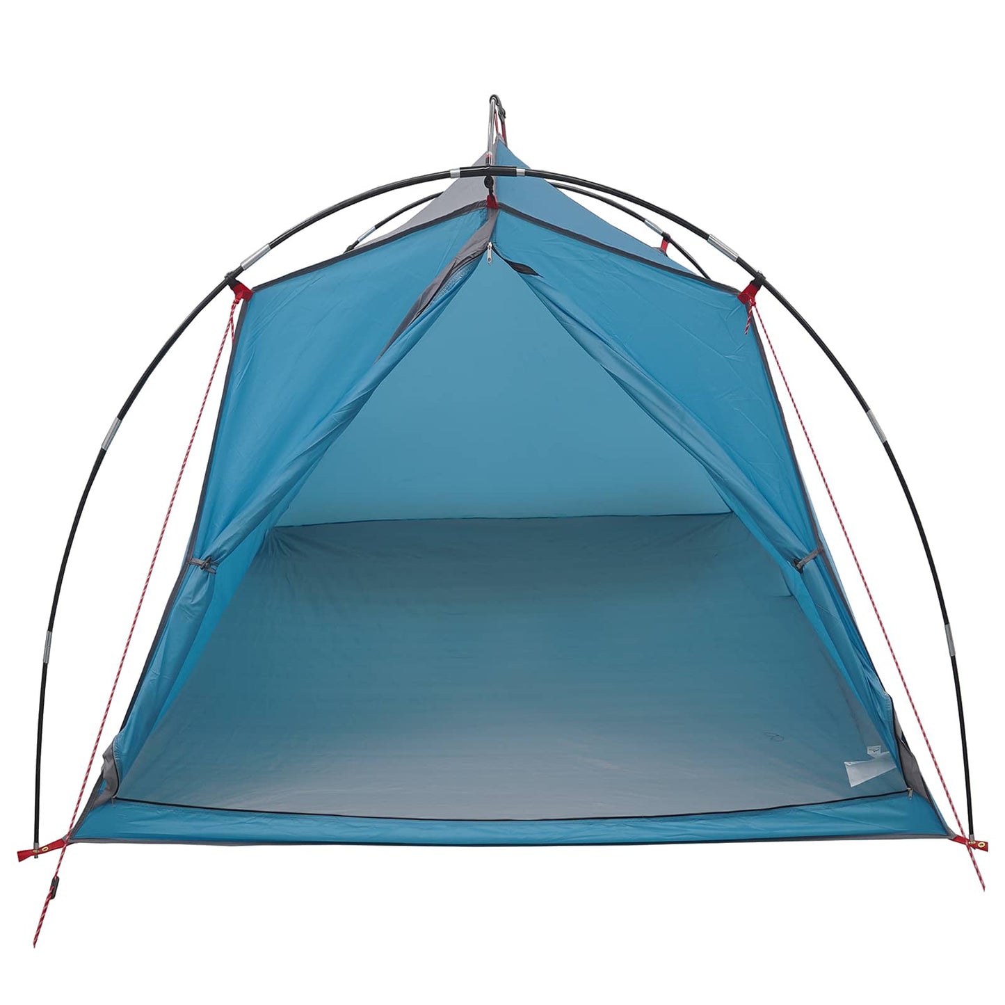 vidaXL Tunnel Tent 2-Person Blue 185T Polyester with PU Coating