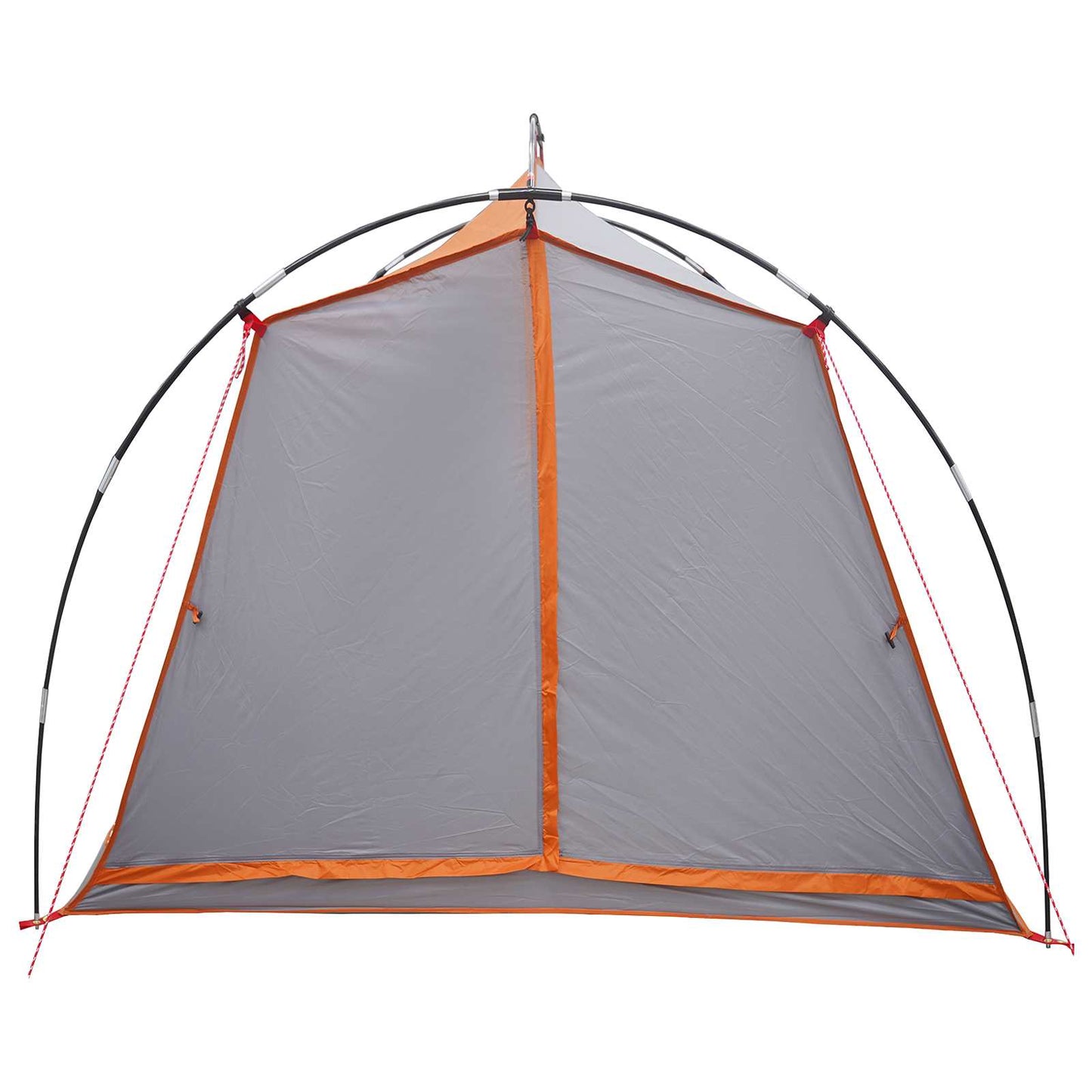 vidaXL Tunnel Tent 2-Person Grey and Orange