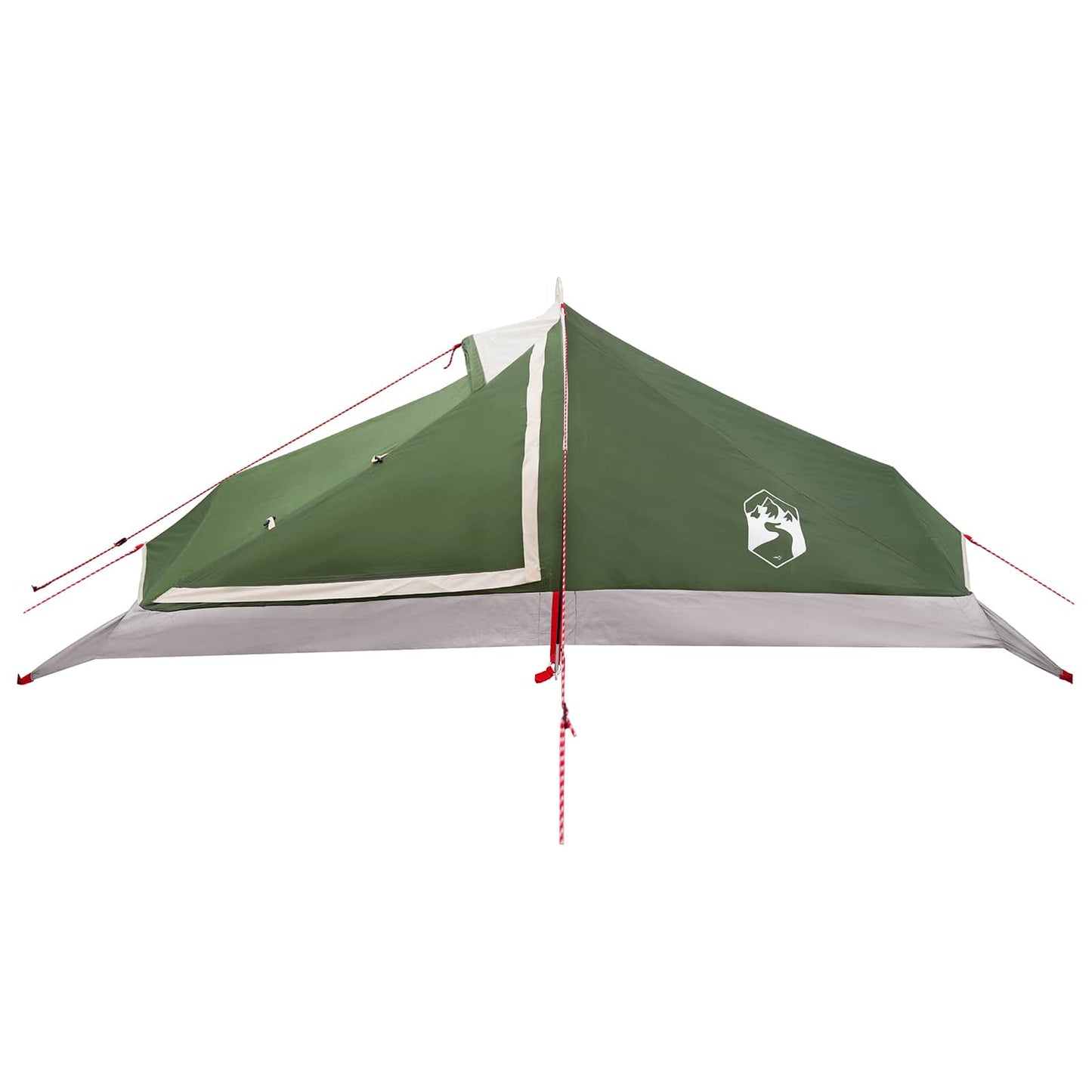vidaXL Backpacking Tent 4-Person Green 185T Polyester with PU Coating - 40339