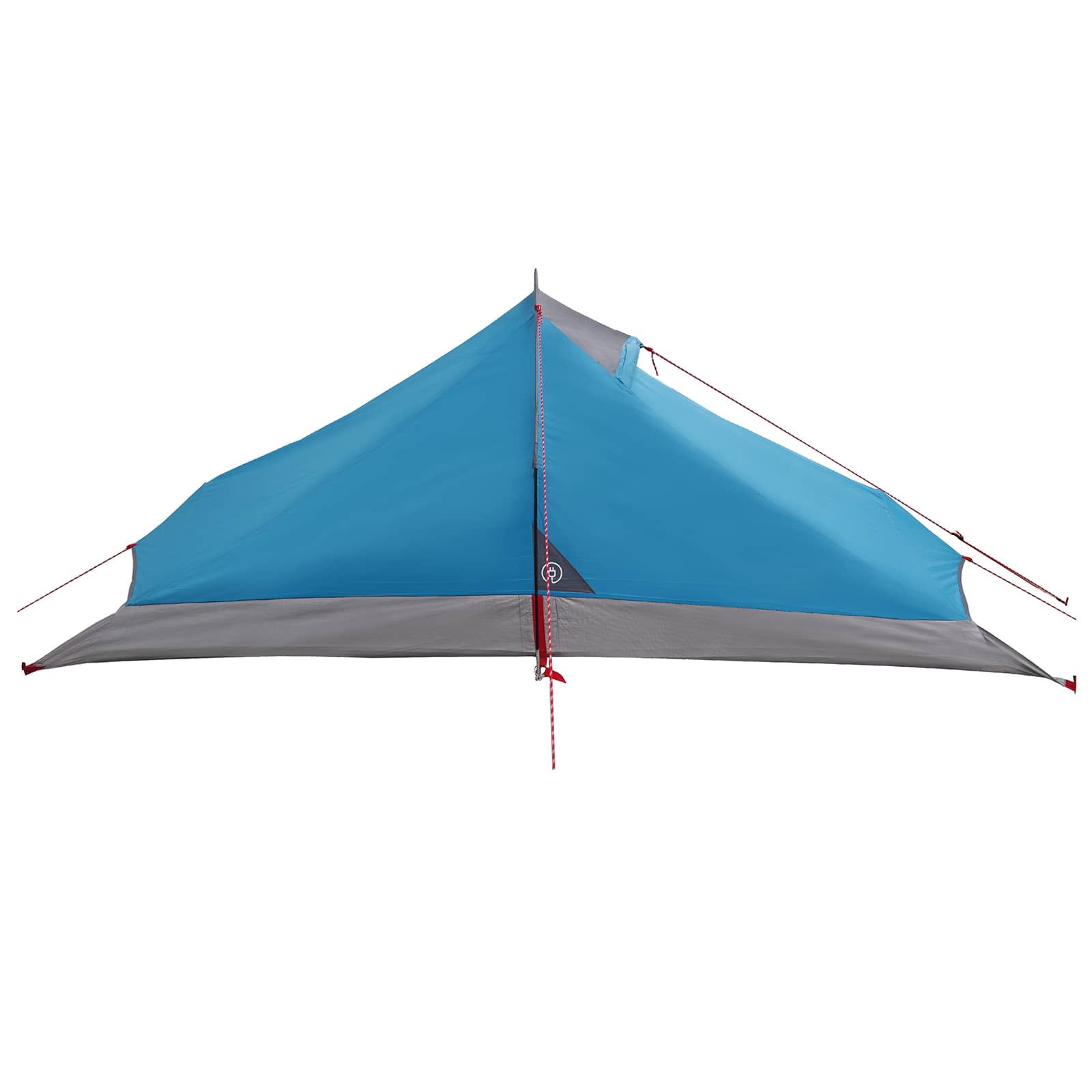 vidaXL Backpacking Tent 4-Person Blue 185T Polyester with PU Coating - 40340