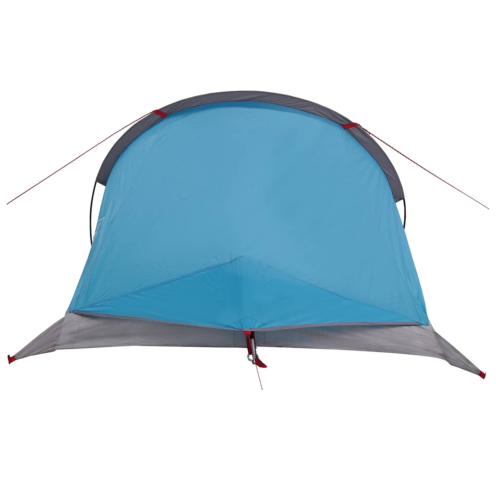 vidaXL Backpacking Tent 4-Person Blue 185T Polyester with PU Coating - 40340