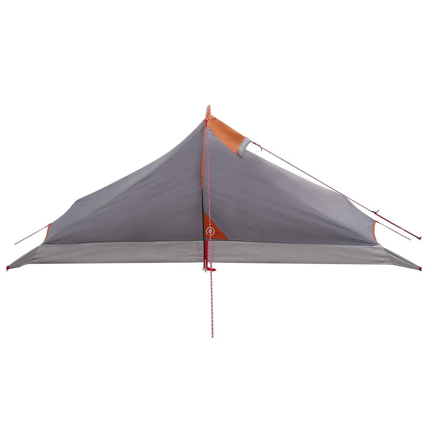 vidaXL Backpacking Tent 4-Person Grey and Orange - 40344