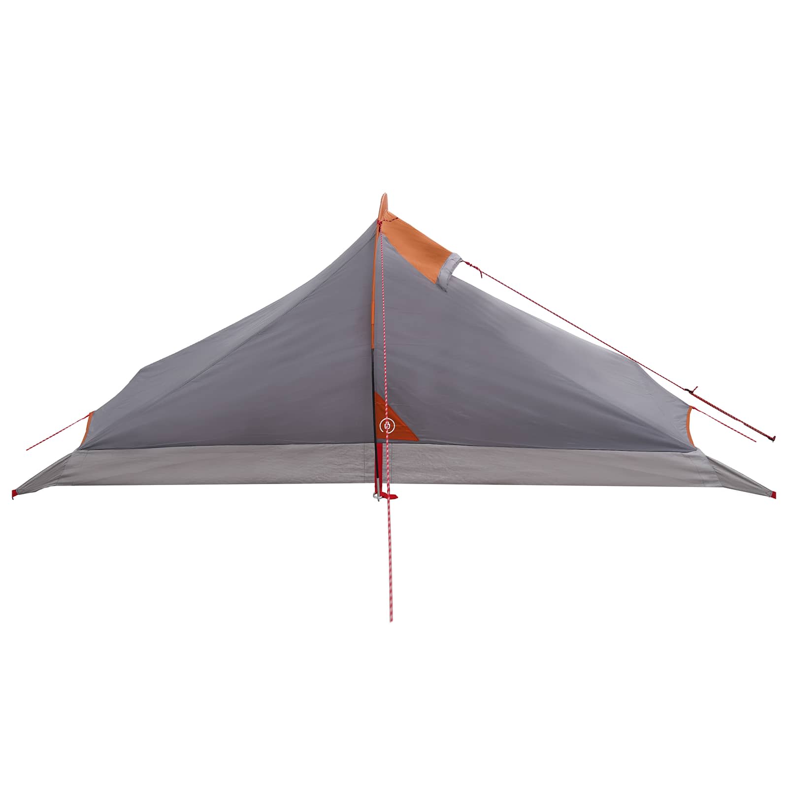 vidaXL Backpacking Tent 4-Person Grey and Orange - 40344