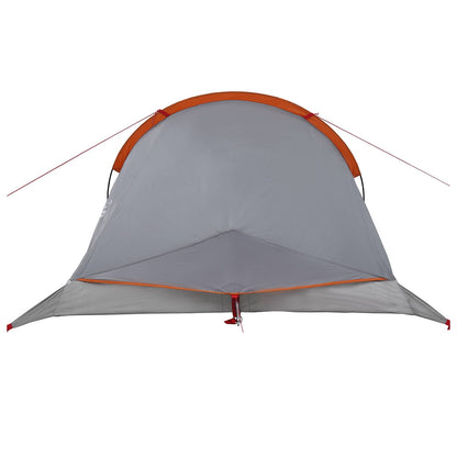vidaXL Backpacking Tent 4-Person Grey and Orange - 40344