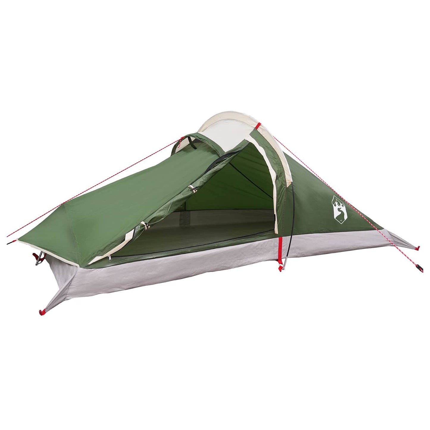 vidaXL Backpacking Tent 2-Person Green 185T Polyester with PU Coating - 40353