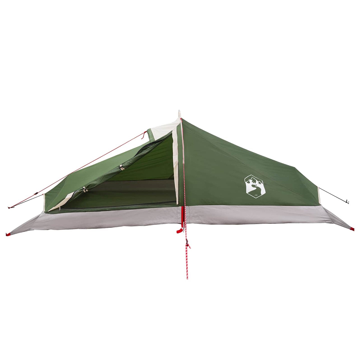 vidaXL Backpacking Tent 2-Person Green 185T Polyester with PU Coating - 40353