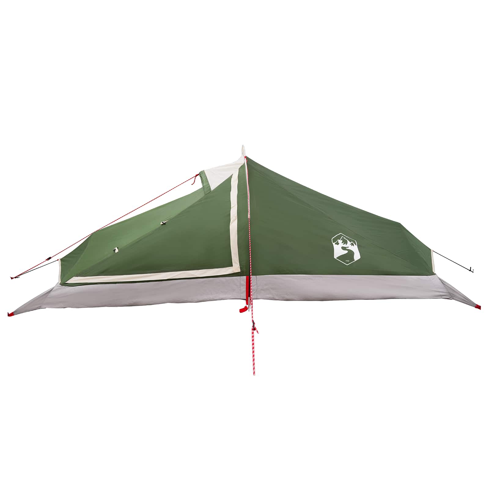 vidaXL Backpacking Tent 2-Person Green 185T Polyester with PU Coating - 40353