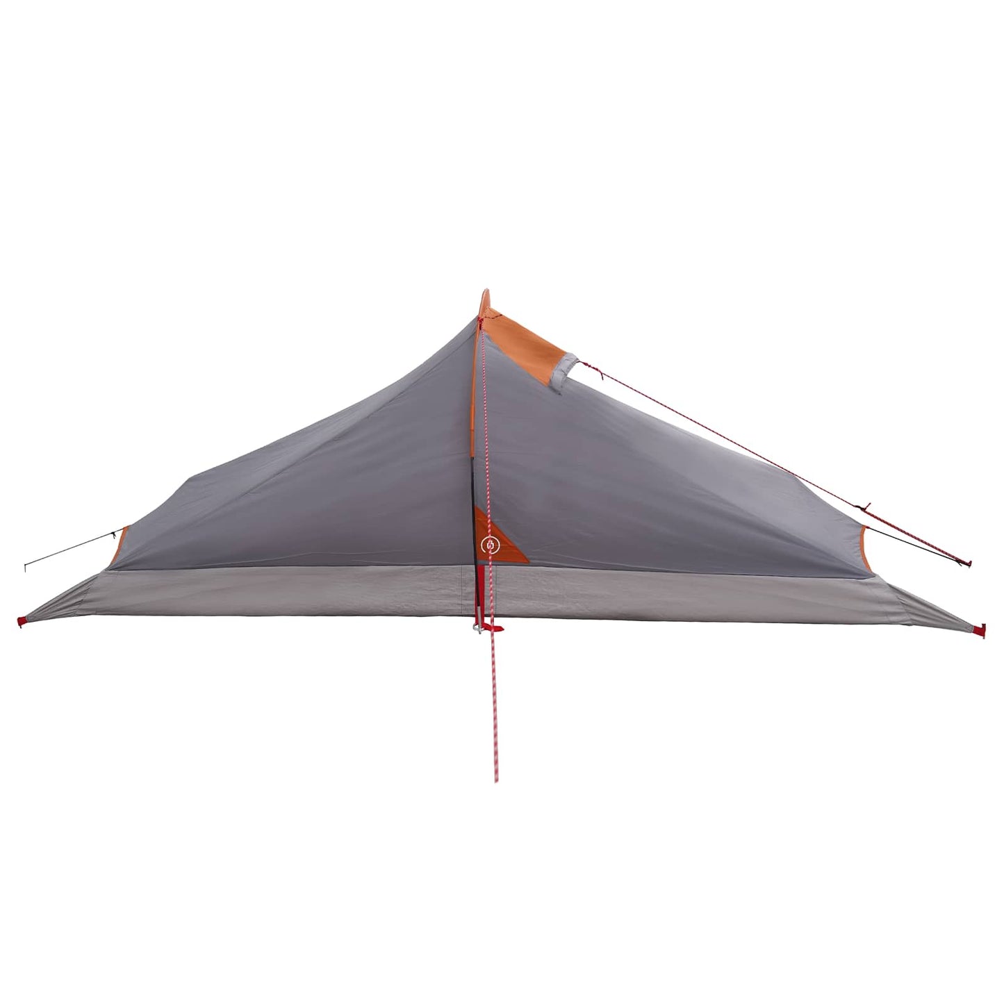 vidaXL Backpacking Tent 2-Person Grey and Orange - 40377