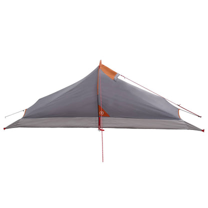 vidaXL Backpacking Tent 2-Person Grey and Orange - 40377