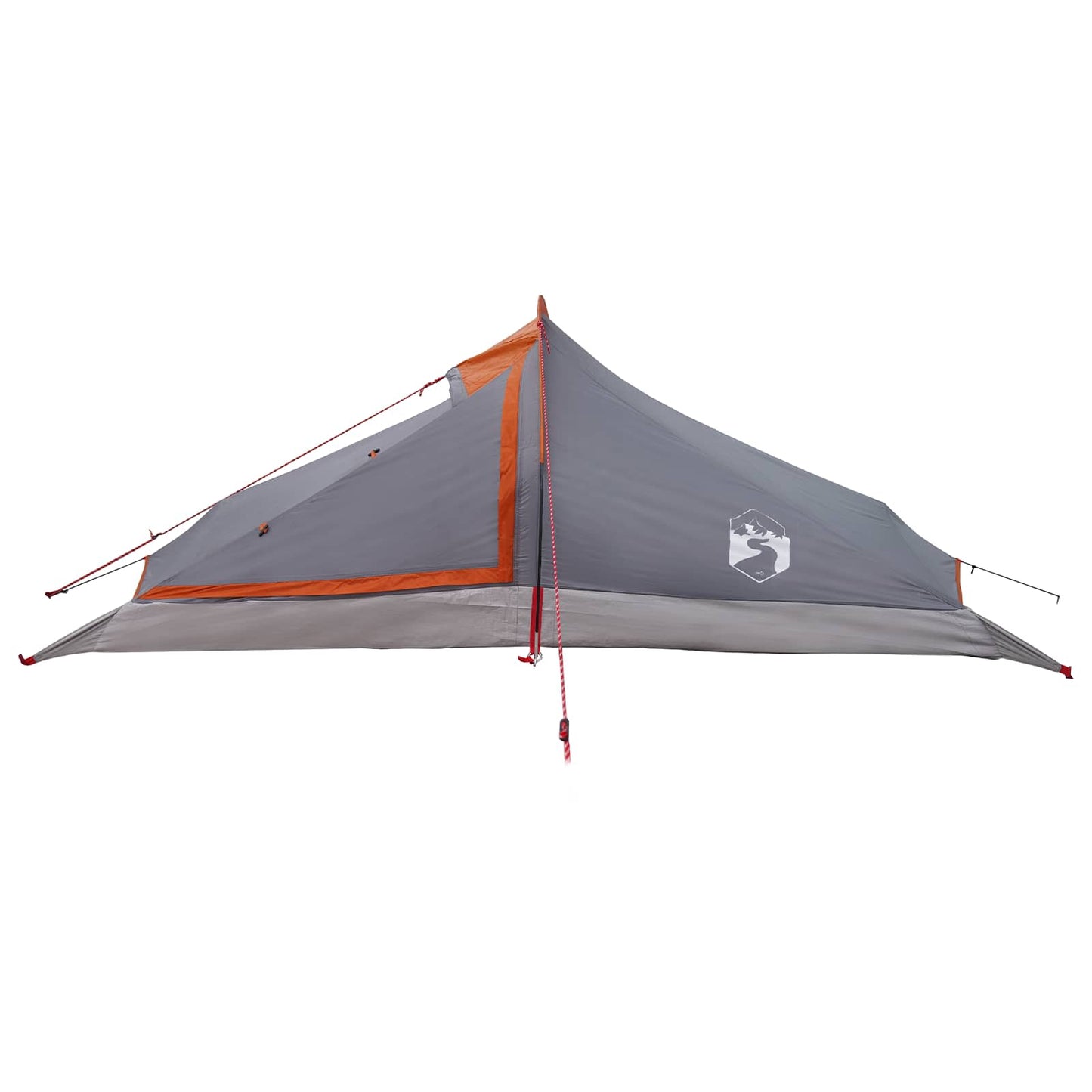 vidaXL Backpacking Tent 2-Person Grey and Orange - 40377