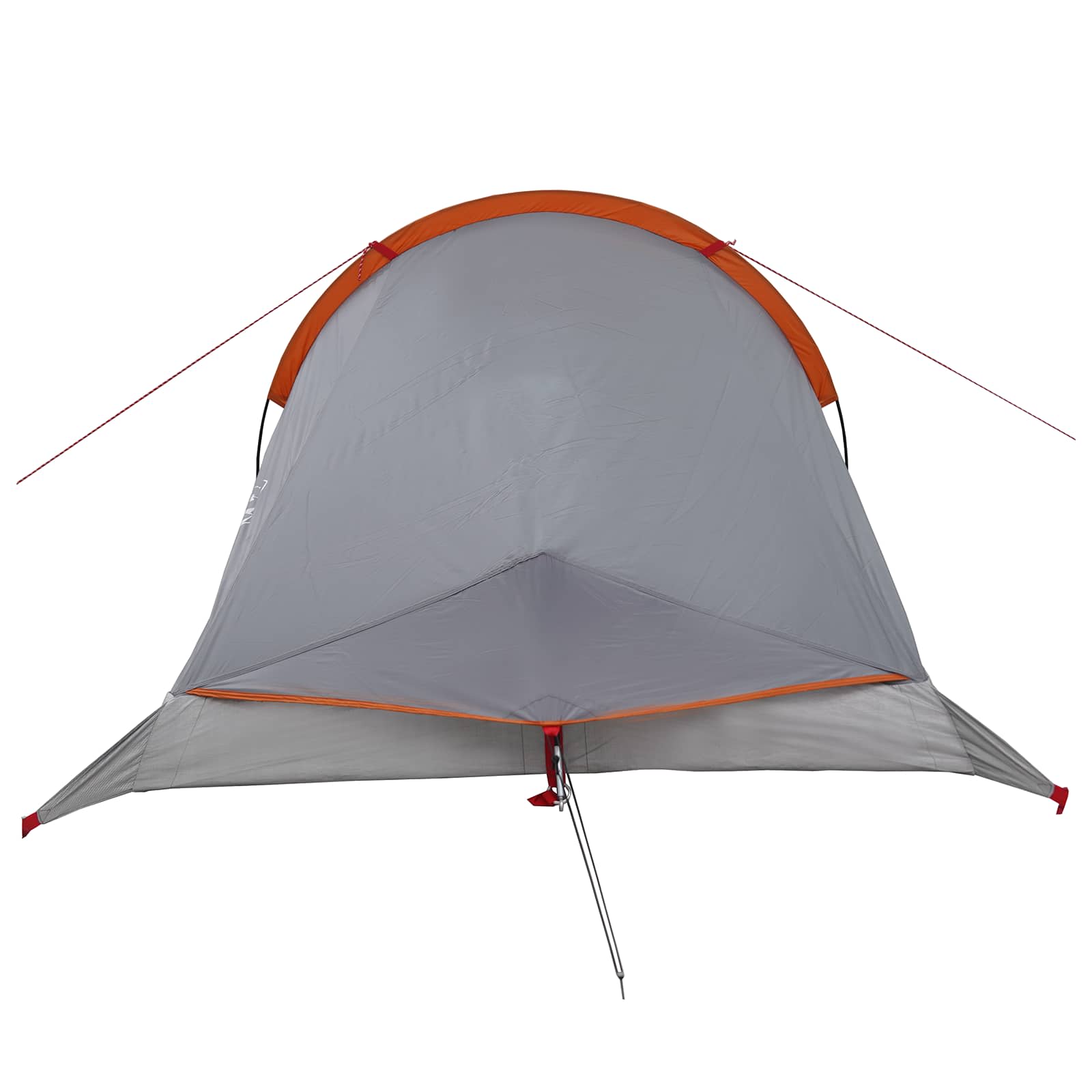 vidaXL Backpacking Tent 2-Person Grey and Orange - 40377