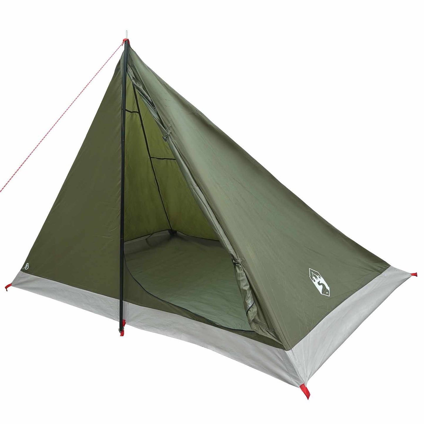 vidaXL Backpacking Tent 4-Person Olive Green