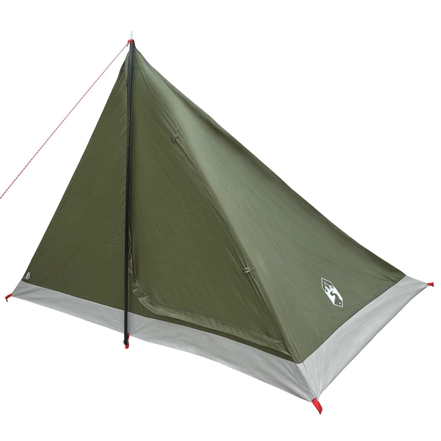 vidaXL Backpacking Tent 4-Person Olive Green