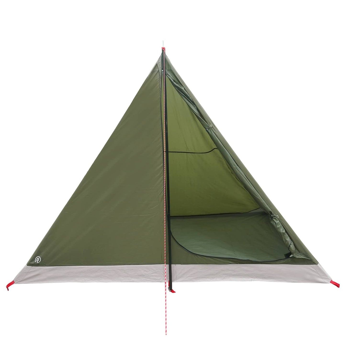 vidaXL Backpacking Tent 4-Person Olive Green